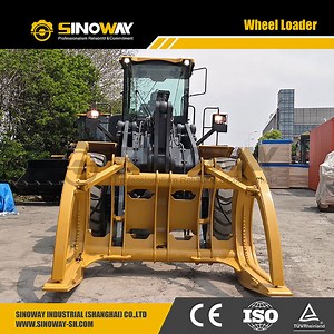[Hot Item] Changlin Grapple Loader Hydraulic Mini Wheel Log Loader for Sale