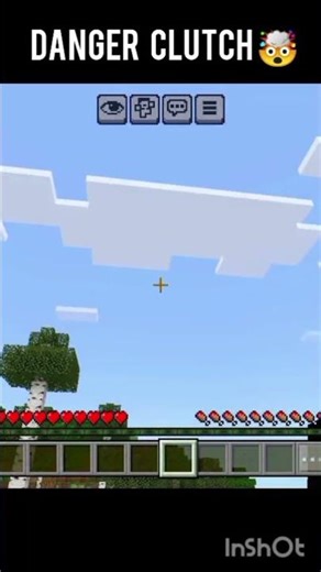 This insane Minecraft clutch will shock you! 😱I #minecraft
