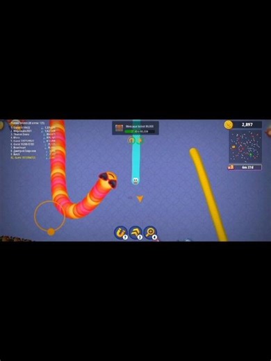 game worm zone i.o , game cacing, permainan cacing 🐍