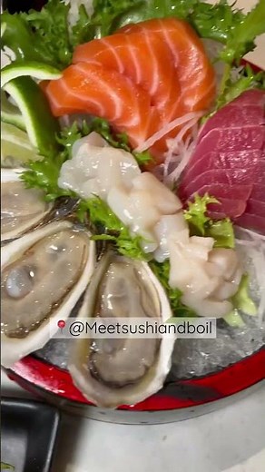 📍Meet Sushi & Boil
