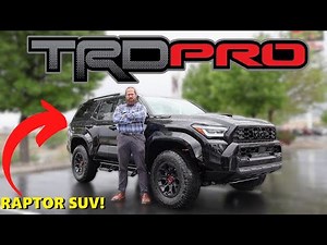 Toyota's Raptor! (2025 Toyota 4Runner TRD PRO)