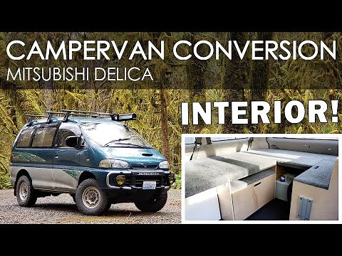 Campervan Conversion / Mitsubishi Delica L400 / EP01: Interior Build