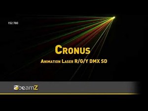 BeamZ Cronus Animation Laser R/G/Y DMX SD 152.780 BeamZ
