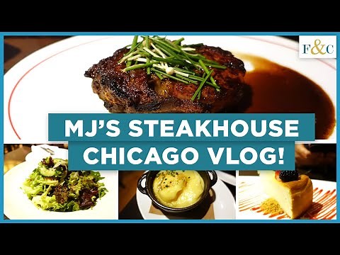 Dining at Michael Jordan's Steakhouse VLOG! | | Frolic & Courage #CHICAGO