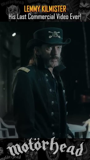 LEMMY: His Last Commercial Video Ever! #lemmykilmister #motorhead #rocknroll #heavymetal
