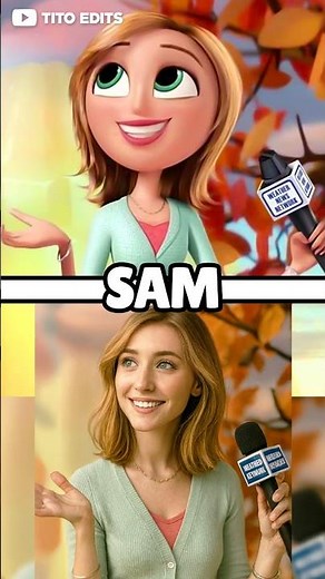 This Is What the Cloudy with a Chance of Meatballs Characters Look Like in Real Life! #SHORTS