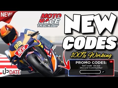 🔥APRIL UPDATE🔥 MOTO TRACKDAY PROJECT NEW CODES 2025 - ROBLOX [NEW BIKE!] 🏍 - Latest Codes M☆T☆P