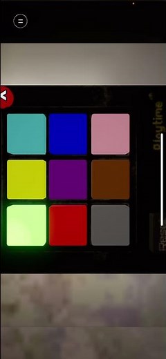 Colour code in poppy playtime 1