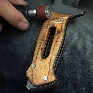 Double Bevel Geometric Knife Making | DIY & Crafts