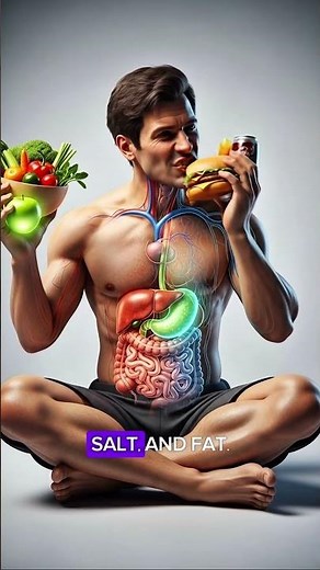 Healthy Food vs Junk Food 🍎🍔 | What Really Happens Inside Your Body | 3D Medical Animation