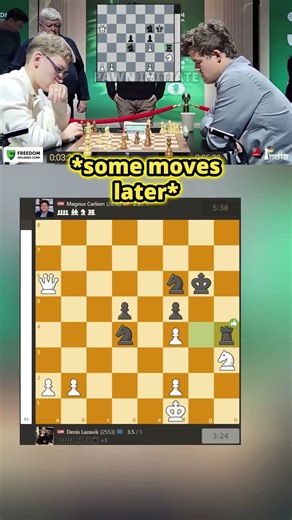 18-years-old Chess Prodigy Stuns Magnus with BRILLIANT move!