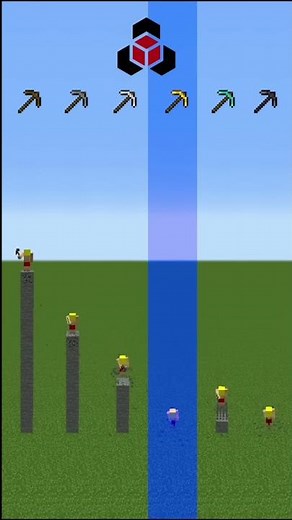 つるはしレース！#shorts #ドズル社 #マイクラ