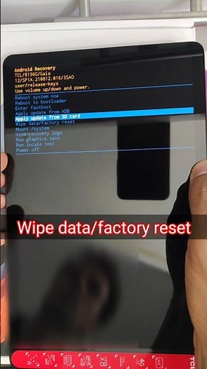 TCL Tab 10 Gen2 Factory Reset - Remove Screen Lock | فورمات وحذف قفل الشاشة تي سي إل تاب 10