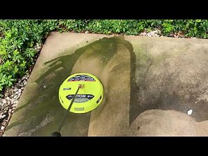 How to use a ryobi surface cleaner