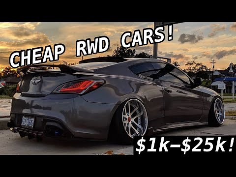 The 13 Best RWD Sports Cars For EVERY Budget! ($1k-$25k)