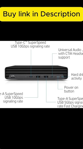 HP EliteDesk 800 G6 Mini Desktop Business Compute