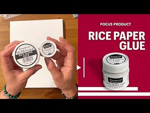 Rice Paper Glue - focus product