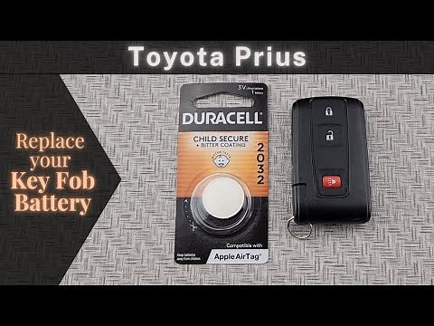 Replace a Toyota Prius 2004-2009 Key Fob Battery