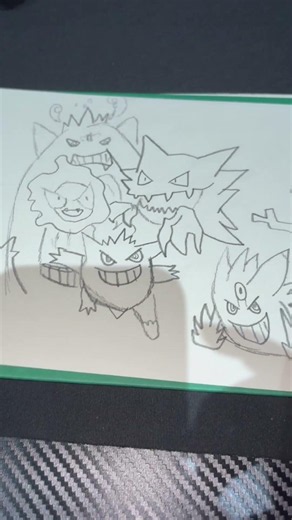 Gengar all forms and evolutions 👻🟣