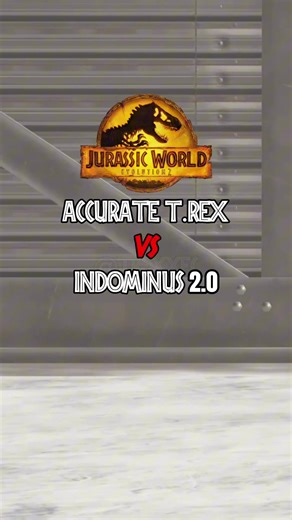 T.Rex vs Indominus 2.0 Showdown in Jurassic World