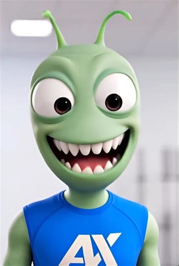 Alien tries to train humans and gets shocked 😂👽