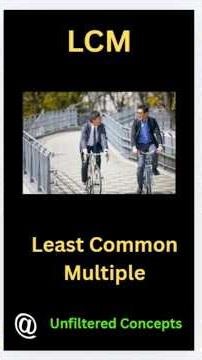 LCM Concept Made Easy | When Will Two Cyclists Meet Again?