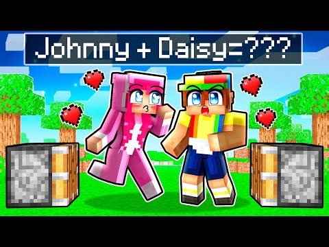 Johnny + Daisy = ??? In Minecraft!