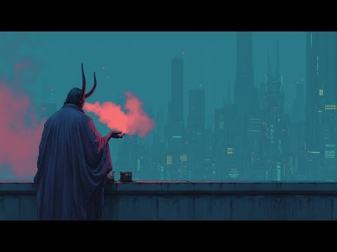 Oni Samurai Cyber ~ Dark Synthwave Mix | Neon Tokyo Beats