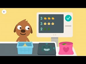 Sago Mini School Grocery - Playing and Learning with Grocery!