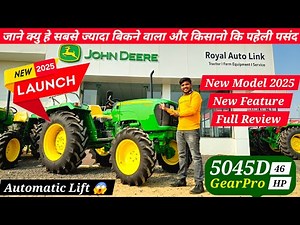 "Why is the John Deere 5045D GearPro the farmers' first choice? | 2025 New Model Full Review"