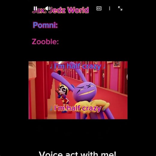 ANOTHER voice act with @officialjedzworld because I wanted to [and they have vids to voice act on]