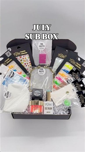 💛💚💜💙JULY GLITZ SUBSCRIPTION BOX IS HERE!