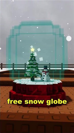 Free Snow Globe Cosmetics in Grow a Garden #growagarden #roblox