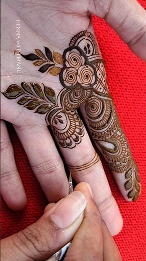 Step by Step Tutorial 🌸 #mehndi #henna #mehndidesign #hennadesign #shorts #youtubeshorts #song