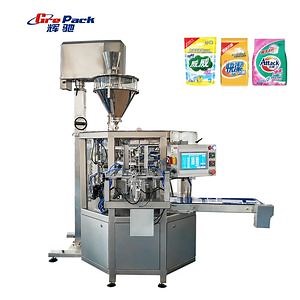 [Hot Item] High-Capacity Automatic Flour Washing Powder Rotary Bag Premade Pouch Packing Machine