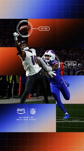 What if you could see the play from a whole new angle? Go behind the scenes with NFL Next Gen Stats powered by AWS AI and discover how data transforms every moment on the field. https://go.aws/4qBPVcK | Amazon Web Services