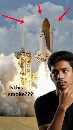 Is this smoke? #shorts #shortsfeed #facts #rocketlaunch #rocket #malayalam #malayalamfacts #explore
