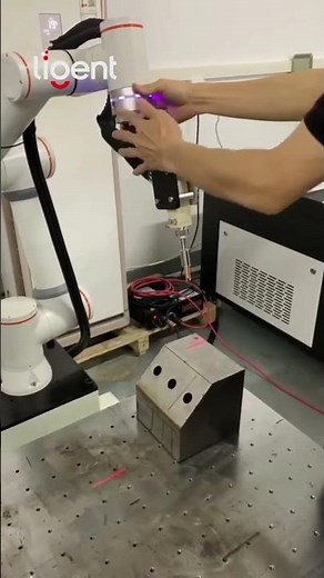 Programmable collaborative laser welding robot: an innovative new welding method.#cobot #welding
