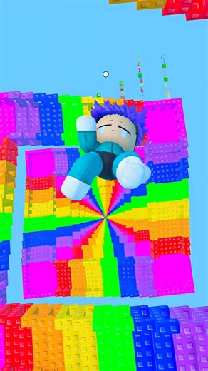 Baby Thanos Do Infinite Jump🟩Stairs #roblox #robloxtrend