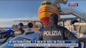 Breaking News delle 17.00 | In distribuzione 1,5 mln di dosi in Italia