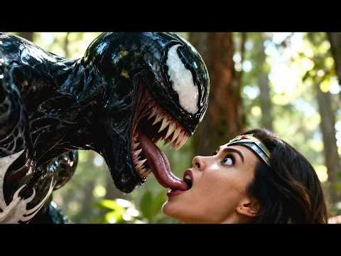 Venom vs Wonder Woman vs King Kong — Ultimate Monster Battle!