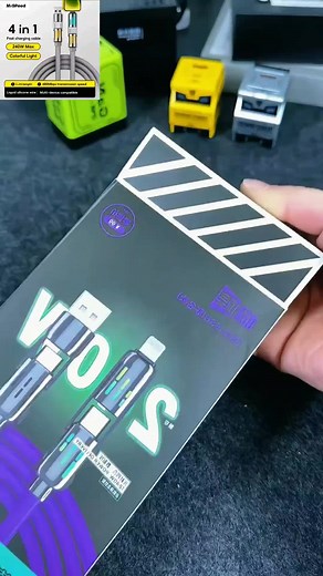 #fastcharging #usbc #usba #4in1cable #fastchargingcable #datacable #chargingcable