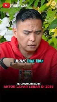 Kehancuran Karir Aktor Layar Lebar di 2026 #curhatbangdennysumargo #dennysumargo #podcast