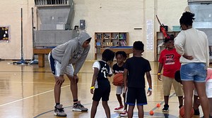 'Want to give back': Catholic-N.I. basketball, Gregory Hammond host youth basketball camp