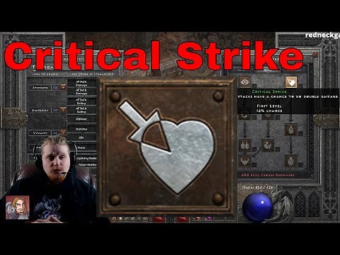 D2R Abilities & Skills - Critical Strike (Amazon)