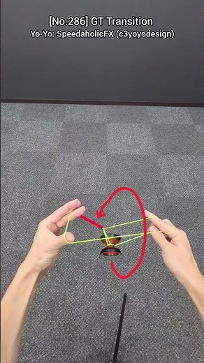 [No.286]🪀Today's Yo-Yo Trick & Tutorial: GT Transition #yoyo #yoyotricks #ヨーヨー