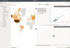 "The real value of the Oracle Analytics AI assistant lies in how it bridges the gap between your business and the complexity of your data. It distills complicated questions into simple insights, allowing you to make better decisions every day. There's no need to get bogged down in building data visualizations anymore—just ask questions and get the answers. It’s as simple as that." - Jacques Vigeant, Vice President, Product Management, Analytics https://social.ora.cl/6182UZmGg | Oracle Analytics