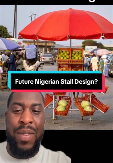 Umbrella Crate Stall: Innovating Nigeria's Market Design