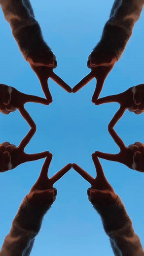 Finger Dance Kaleidoscope Tutorial | Finger Movements Choreography