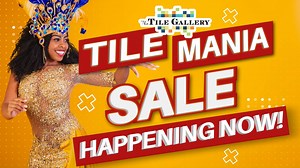 The Tile Gallery is Having a Tile Mania Sale‼️ Unbeatable Discounts on All Tiles 25% Off All Tiles 40% Off Selected Tiles 🗓️ Sale Date: June 17 - 30 🏬 Available at M&C Home Depot and Sunbilt Locations Don’t miss out on these amazing deals! Visit a store near you today and transform your space with our beautiful tiles. https://mandchomedepot.com/ecommerce/products/products-m-c?department=sales-specials&category=2022012112132954 | M&C Home Depot